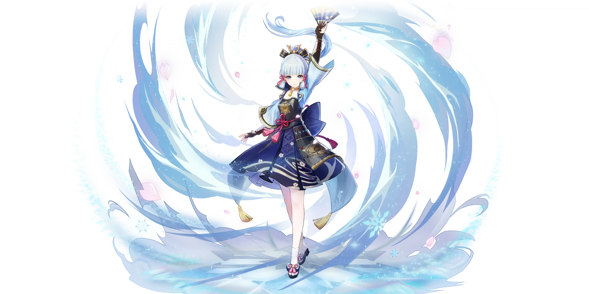 Illustrazione di Kamisato Ayaka